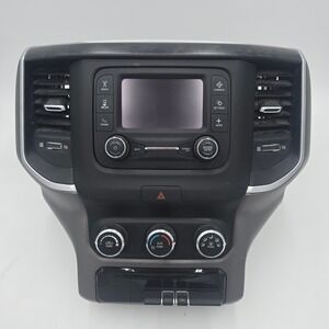 19-24 Ram 1500 2500 3500 Radio Climate Control Dash Bezel Screen Vents OEM